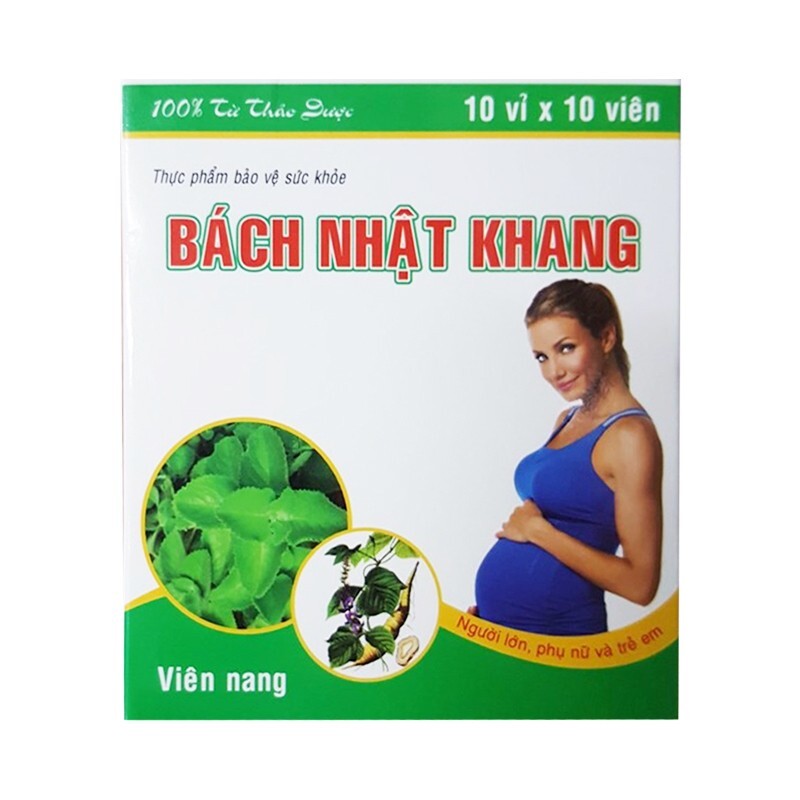 Bách Nhật Khang - Hộp 100 Viên - Giúp Nhuận Phế, Giảm Ho