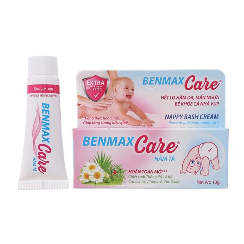 Benmax Care Tuýp 20g – Hết Lo Hăm Da, Mẩn Ngứa