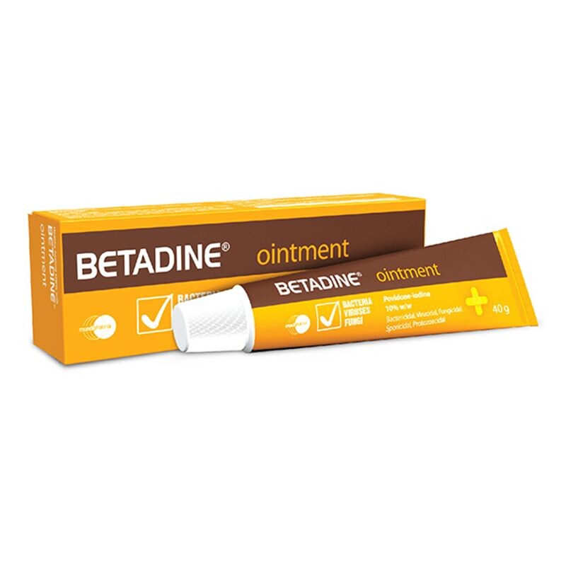 Betadine Cream 40g – Phòng Nhiễm Khuẩn Vết Thương
