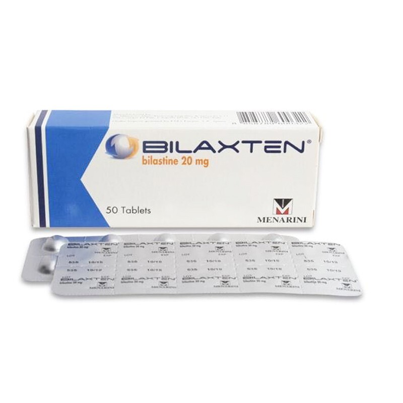 Thuốc Bilaxten 20mg - Hộp 50 Viên - Điều Trị Dị Ứng, Viêm Mũi