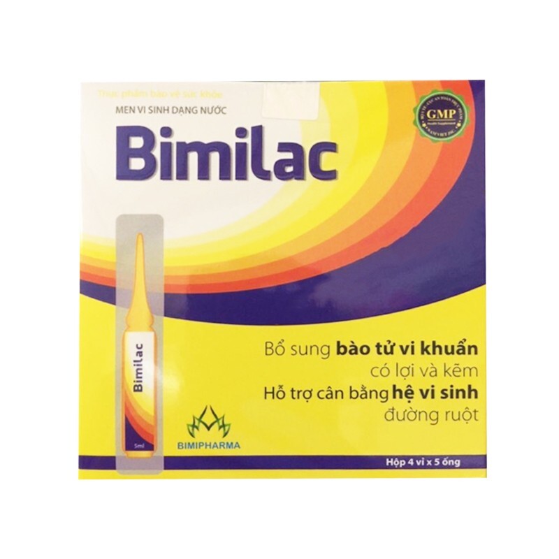 Bimilac Hộp 20 Ống - Bổ Sung Lợi Khuẩn Đường Ruột