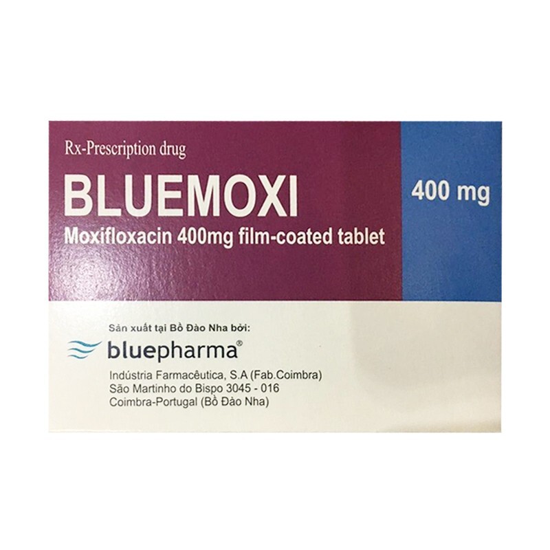 Bluemoxi Hộp 7 Viên - Điều Trị Viêm Phổi, Viêm Phế Quản