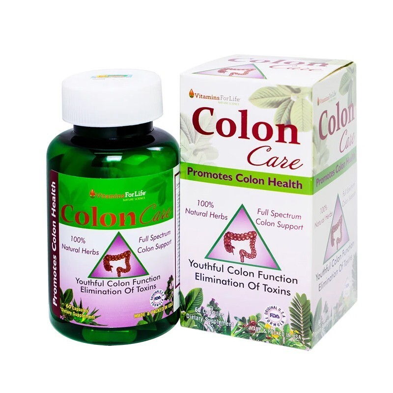 Colon Care Hộp 60 Viên – Hỗ Trợ Sức Khỏe Đường Tiêu Hóa