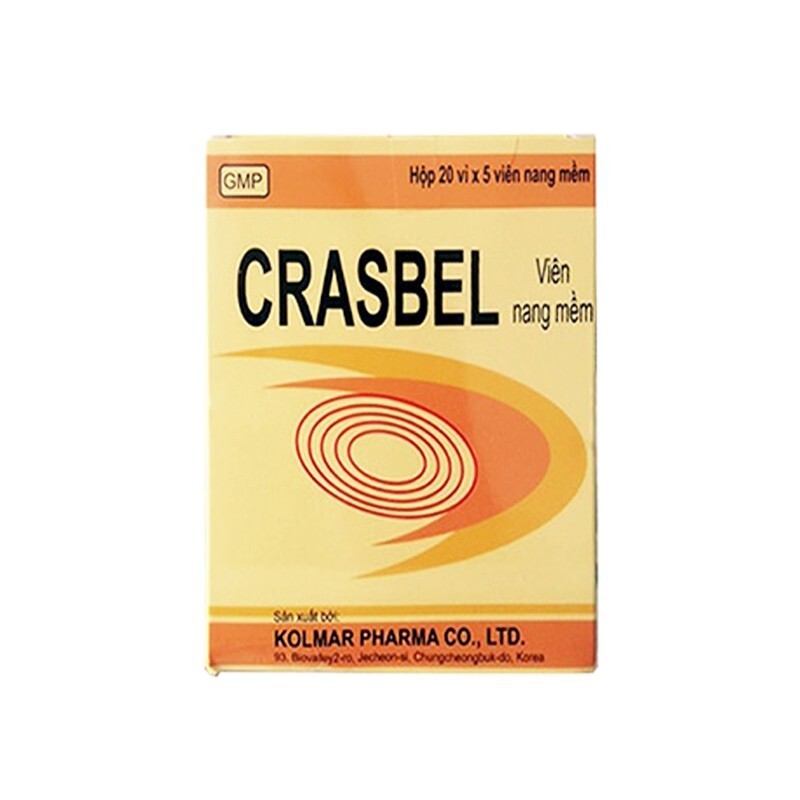 Crasbel Hộp 100 Viên - Nâng Cao Miễn Dịch