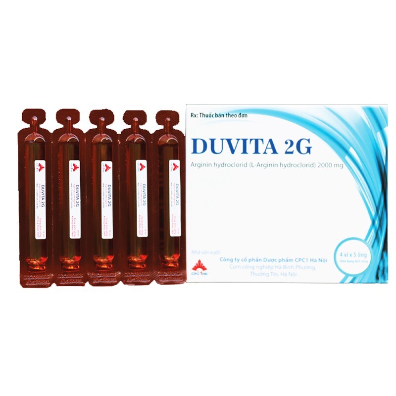 Thuốc Duvita 2G - Hộp 20 Ống - Hỗ Trợ Điều Trị Các Bệnh Về Gan