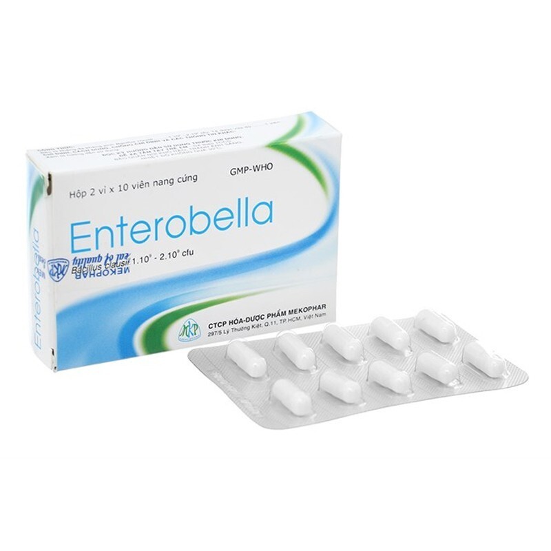 Enterobella Hộp 20 viên - Điều trị rối loạn tiêu hóa