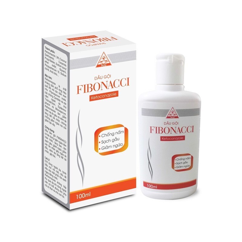 Dầu Gội Fibonacci 100ml – Chống Nấm, Sạch Gàu, Giảm Ngứa
