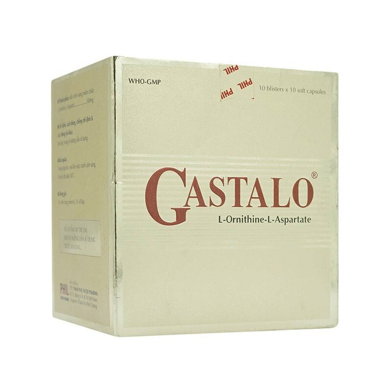 Gastalo Hộp 100 Viên - Điều trị hôn mê gan