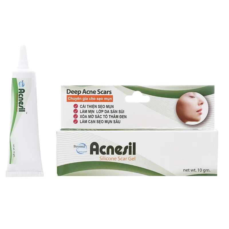 Gel trị sẹo Beyond Acnesil Gel Tuýp10g Gel trị sẹo Beyond Acnesil Gel Tuýp10g