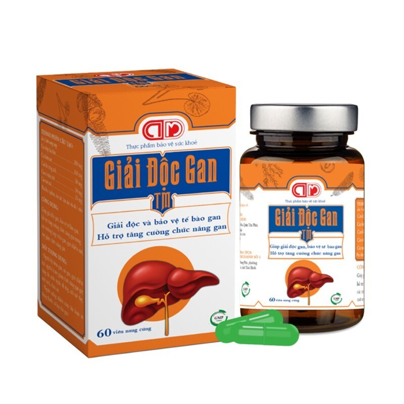 Giải Độc Gan Hộp 60 viên - Bảo vệ gan