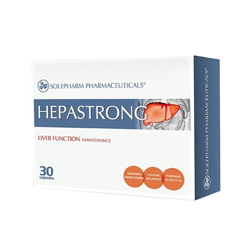 Hepastrong Amino Hộp 30 viên - Bảo vệ gan