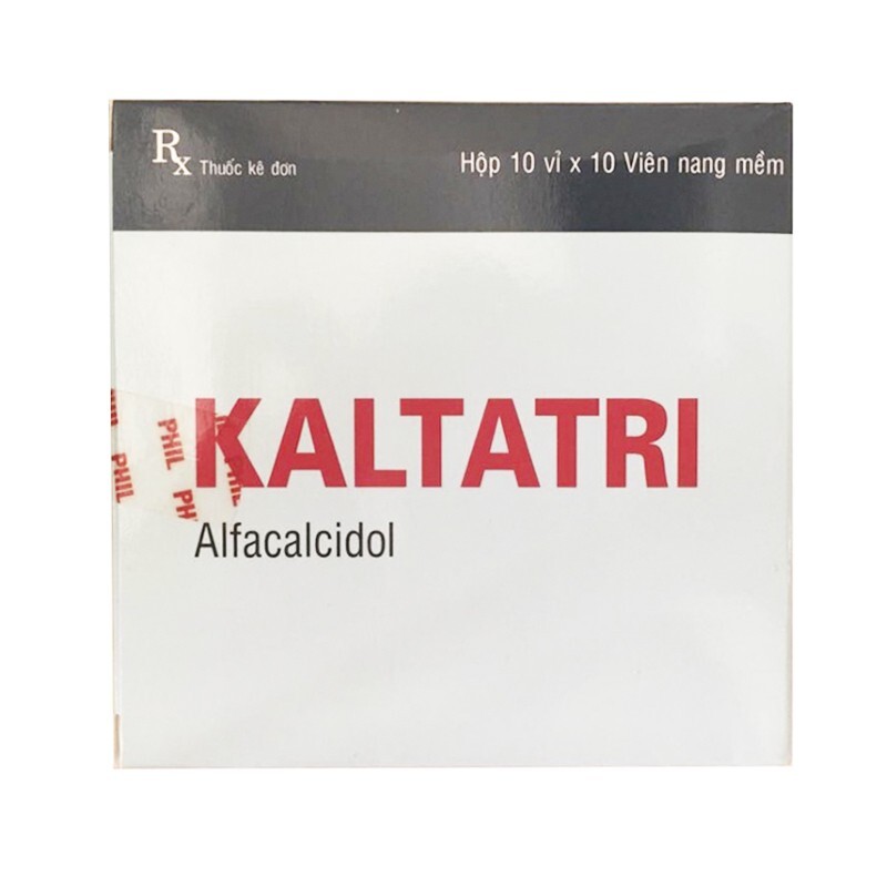 Kaltatri Hộp 100 Viên - Trị Loãng Xương, Còi Xương