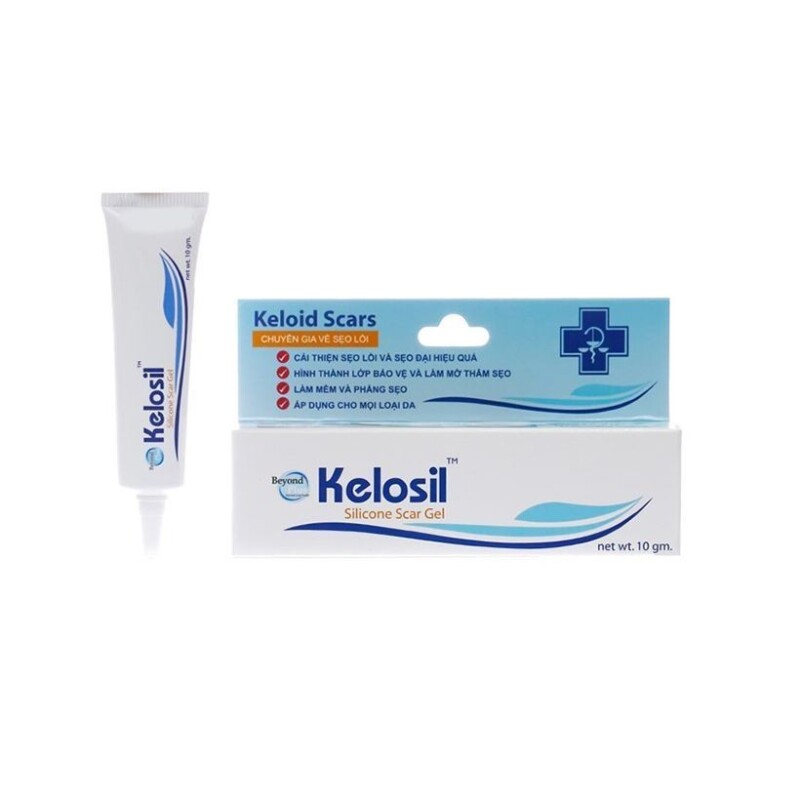 Kelosil Tuýp 10g – Điều trị và làm mờ vết sẹo hiệu quả