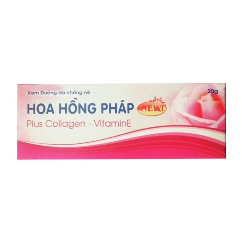 Kem Dưỡng Da Chống Nẻ Hoa Hồng Pháp Tuýp 20g