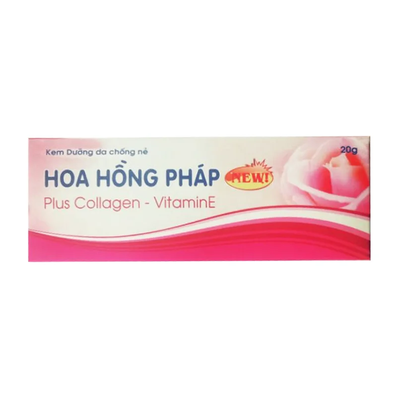 Kem Dưỡng Da Chống Nẻ Hoa Hồng Pháp Tuýp 20g