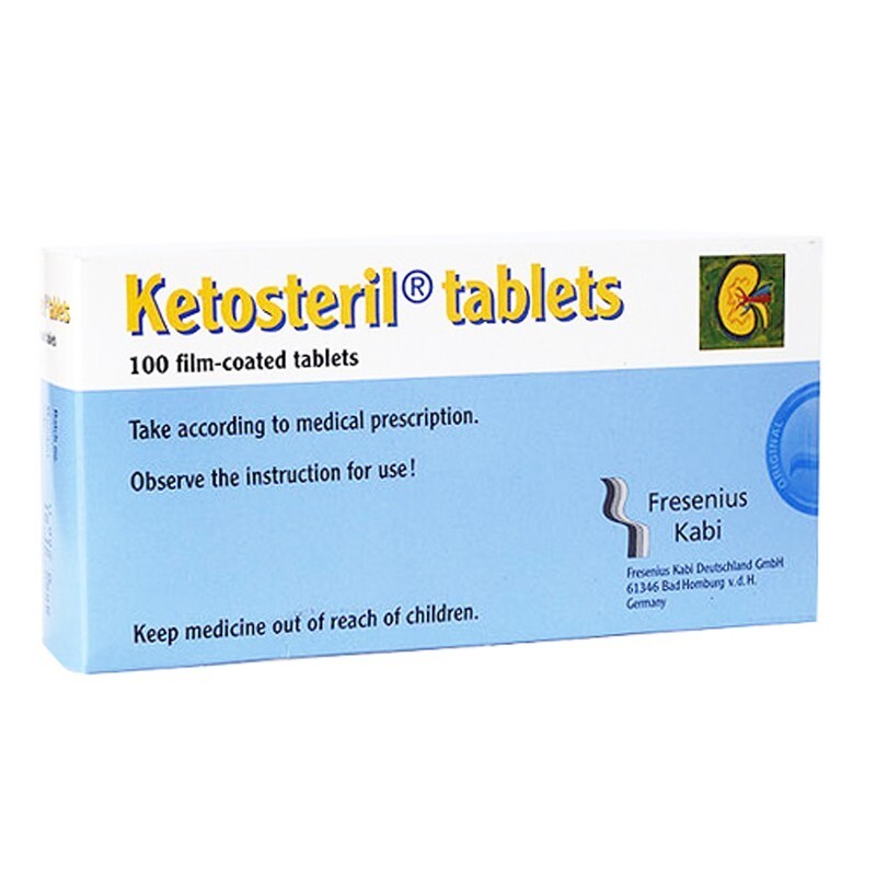 Ketosteril Tablets Hộp 100 viên - Điều trị triệu chứng trong suy thận mạn