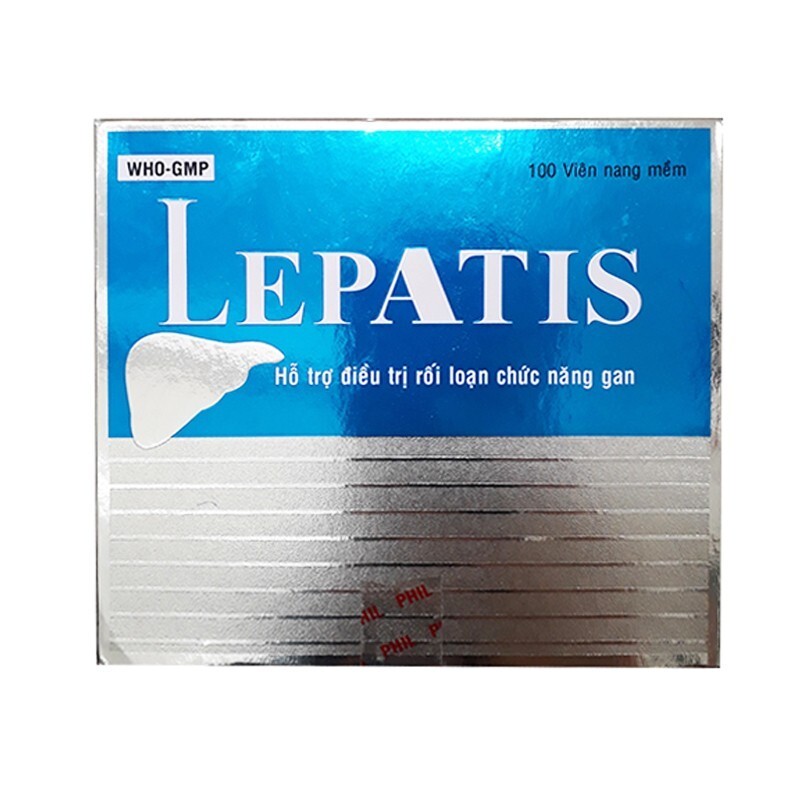 Lepatis Hộp 100 viên – Hỗ trợ điều trị rối loạn chức năng gan