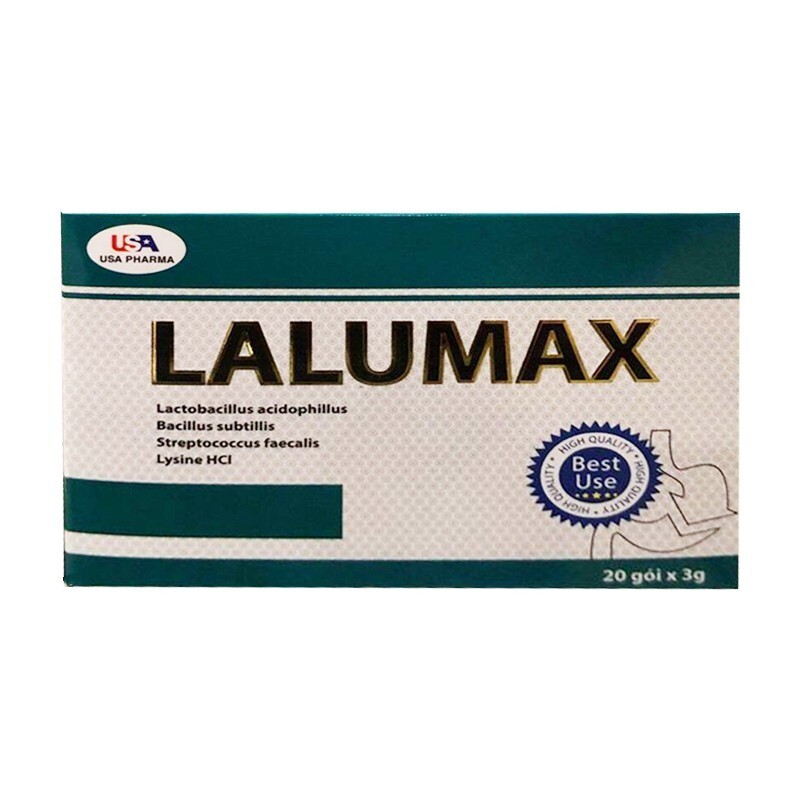 Lalumax Hộp 20 gói - Bổ sung lợi khuẩn