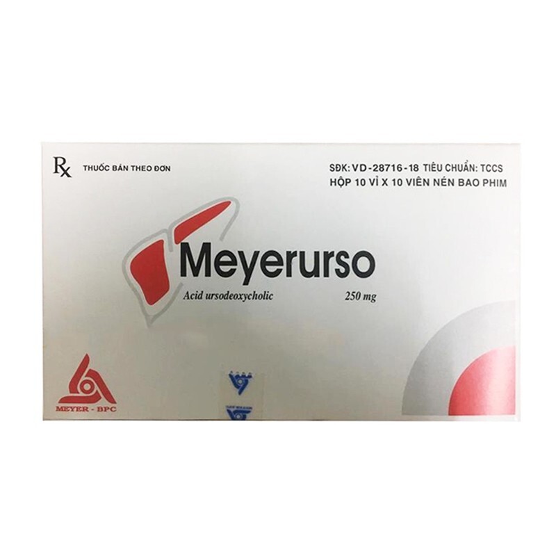 Meyerurso 250mg Hộp 100 Viên - Điều Trị Bệnh Gan Mật