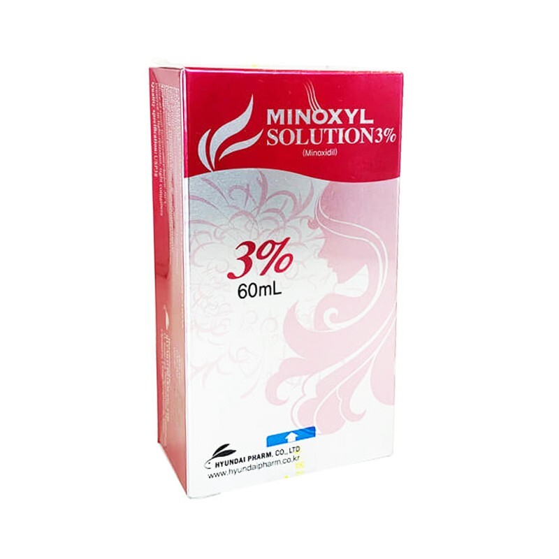 Minoxyl Solution 3% Chai 60ml – Hỗ trợ điều trị rụng tóc