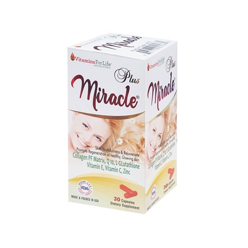 Miracle Plus 30 viên – Viên uống dưỡng da cao cấp Mỹ