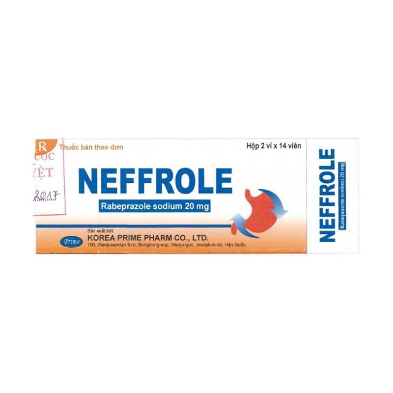 Neffrole Hộp 28 viên - Ức chế tiết acid dạ dày
