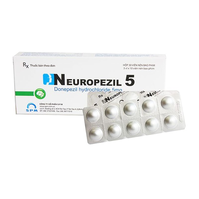 Neuropezil 5 Hộp 30 Viên – Điều Trị Bệnh Alzheimer
