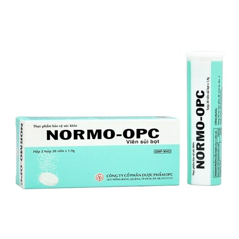 Normo OPC Hộp 40 viên – Giảm độ acid của dạ dày