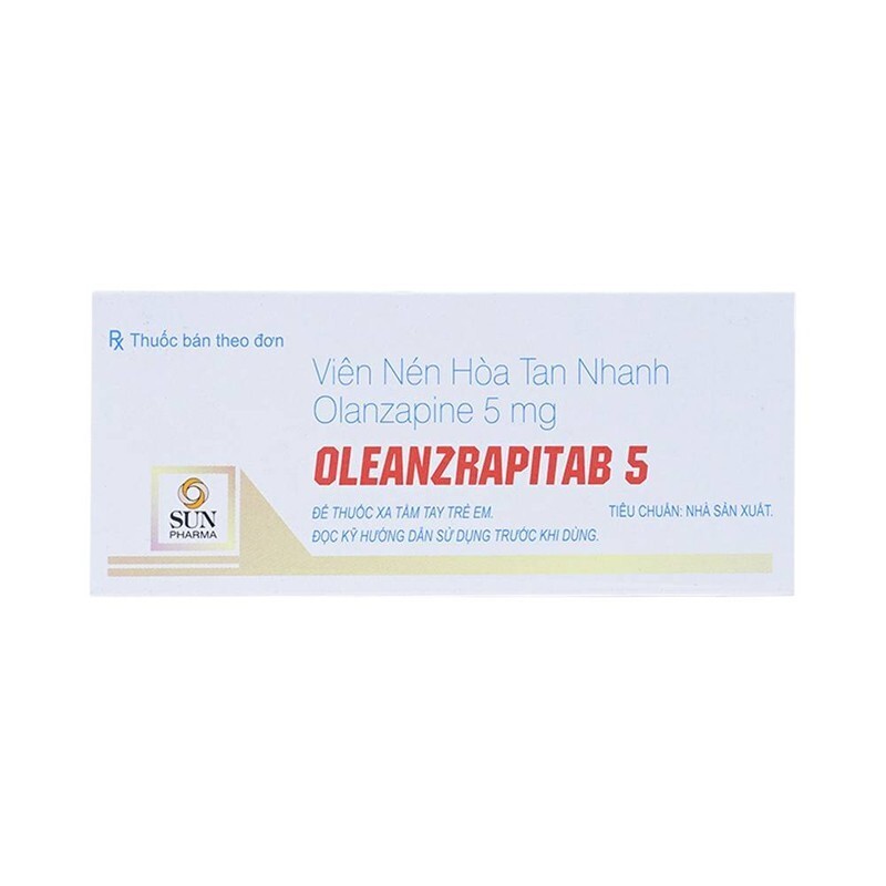 Oleanzrapitab 5 Hộp 50 Viên - Điều Trị Tâm Thần Phân Liệt