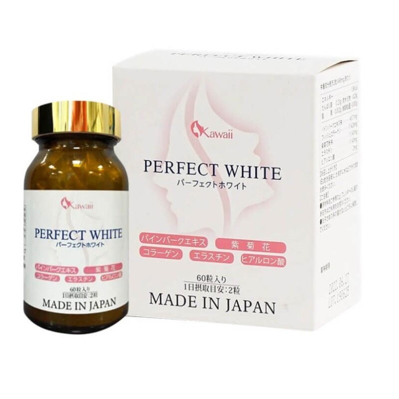 Perfect White hộp 60 viên – Làm trắng da và chống lão hóa