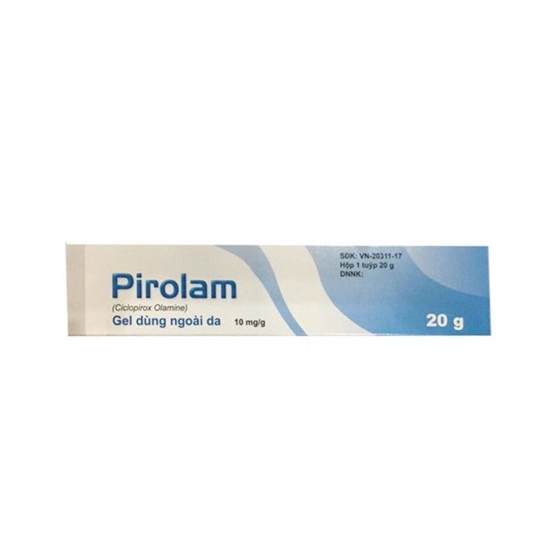Pirolam tuýp 20g – Điều trị một số chứng nhiễm trùng nấm da