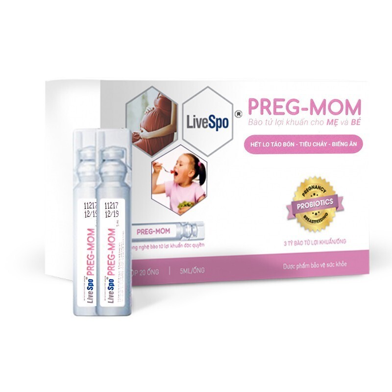 Pregmom Hộp 20 ống – Bổ sung lợi khuẩn