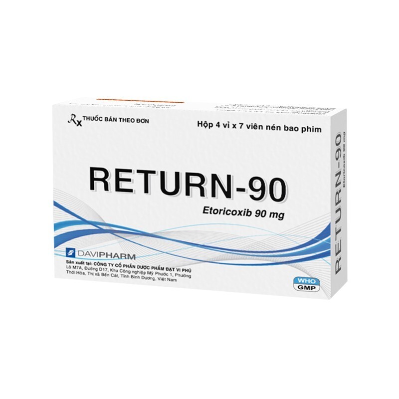 Return 90 Hộp 28 Viên - Điều Trị Viêm Xương Khớp