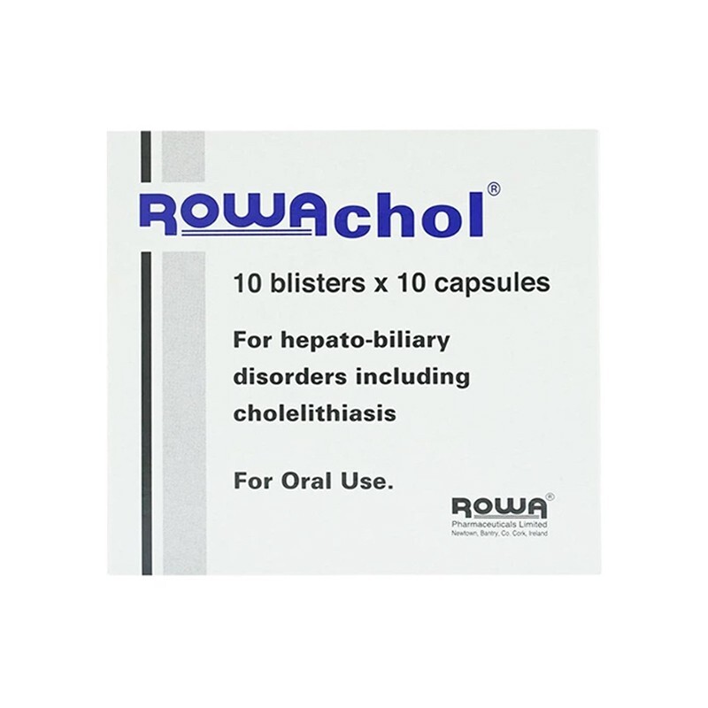 Rowachol Hộp 100 viên - Hòa tan sỏi mật Cholesterol