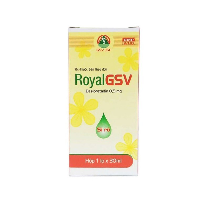 Royal GSV Chai 30ml – Thuốc kháng viêm