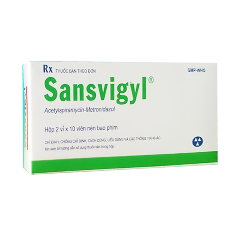Sansvigyl Hộp 20 viên – Điều trị nhiễm trùng