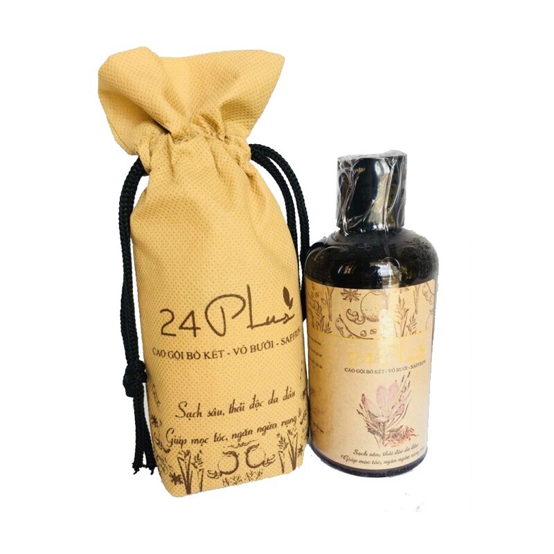 Saffron 24 Plus Chai 250 ml - Cao Gội Bồ Kết Vỏ Bưởi