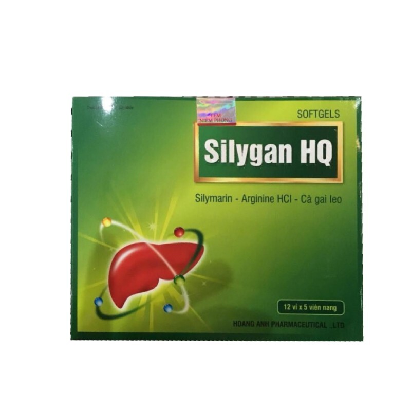 Silygan Hq - Hộp 60 Viên - Bổ Gan, Thanh Nhiệt Giải Độc Gan