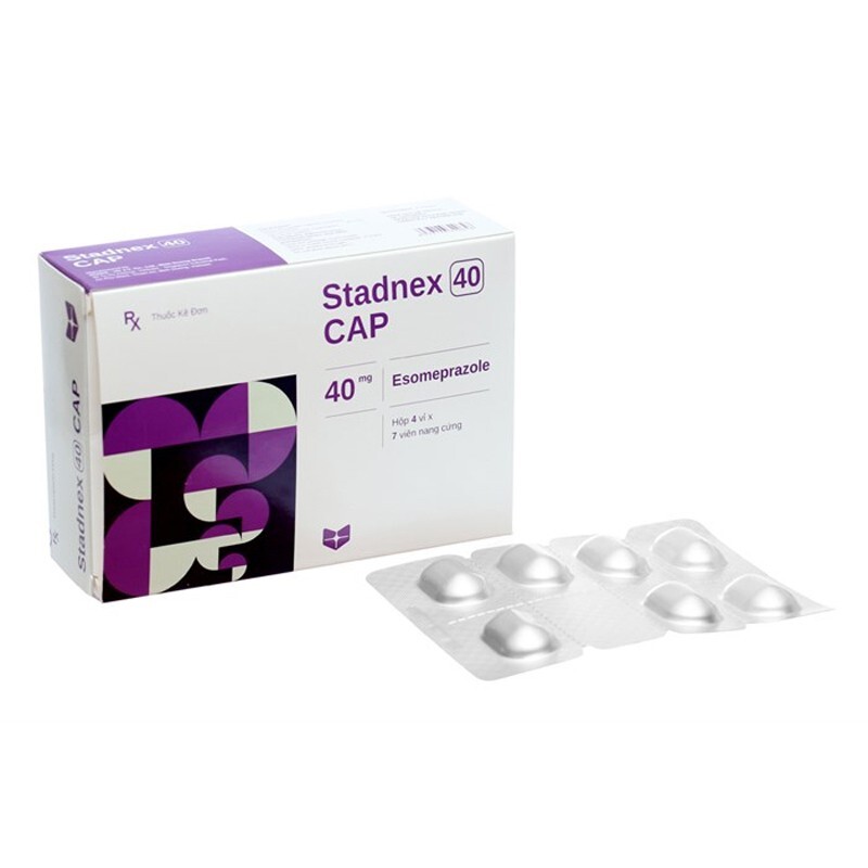 Stadnex 40mg Hộp 28 viên – Điều trị bệnh trào ngược dạ dày