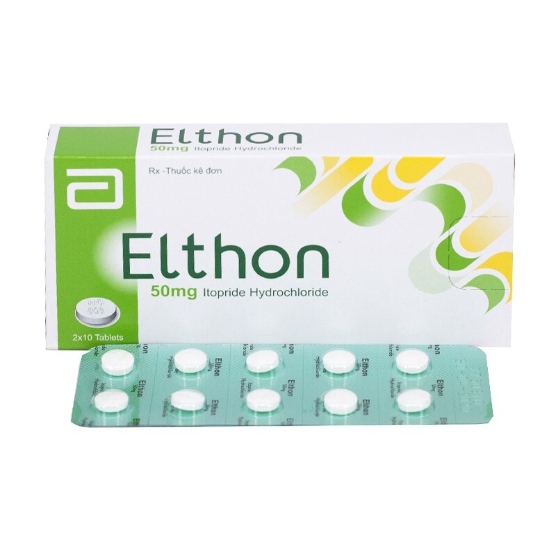 Elthon 50mg Hộp 20 viên – Điều trị viêm dạ dày