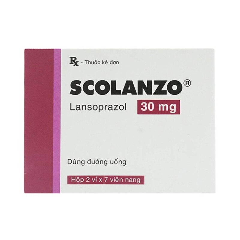 THUỐC SCOLANZO 30 MG – Điều trị bệnh trào ngược