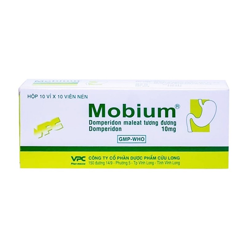 Mobium 10mg Hộp 100 viên – Làm dịu triệu chứng của bệnh dạ dày