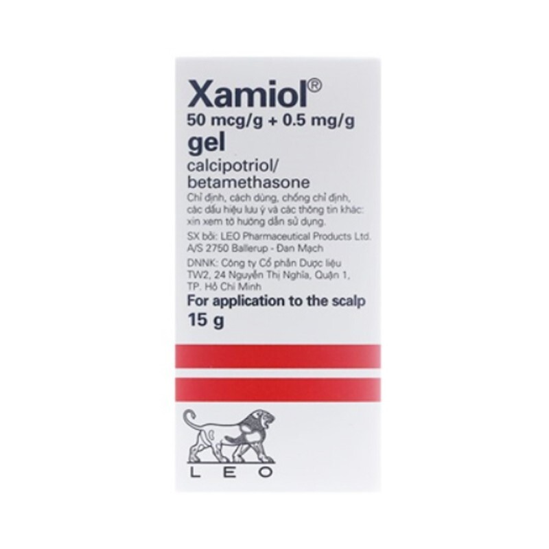 Thuốc Xamiol Tuýp 60g - Điều trị bệnh vẩy nến da đầu