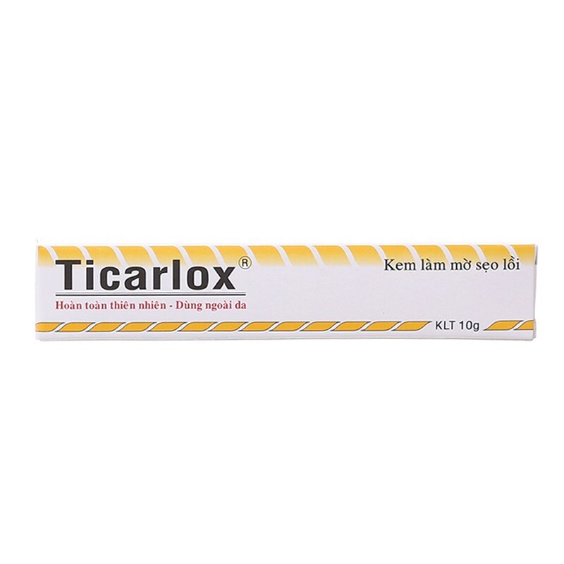 Ticarlox Tuýp 10g – Làm Mờ Vết Sẹo Và Thâm