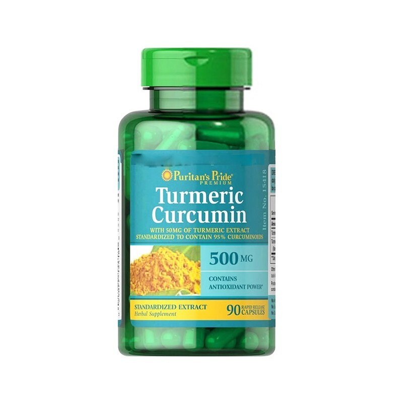 Turmeric Curcumin 500mg Hộp 90 Viên – Viêm Loét Dạ Dày
