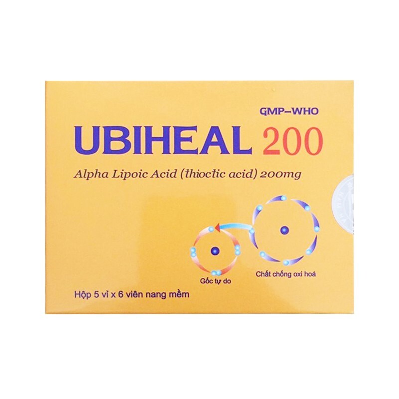 Ubiheal 200 Hộp 30 Viên - Hỗ Trợ Điều Trị Ung Thư
