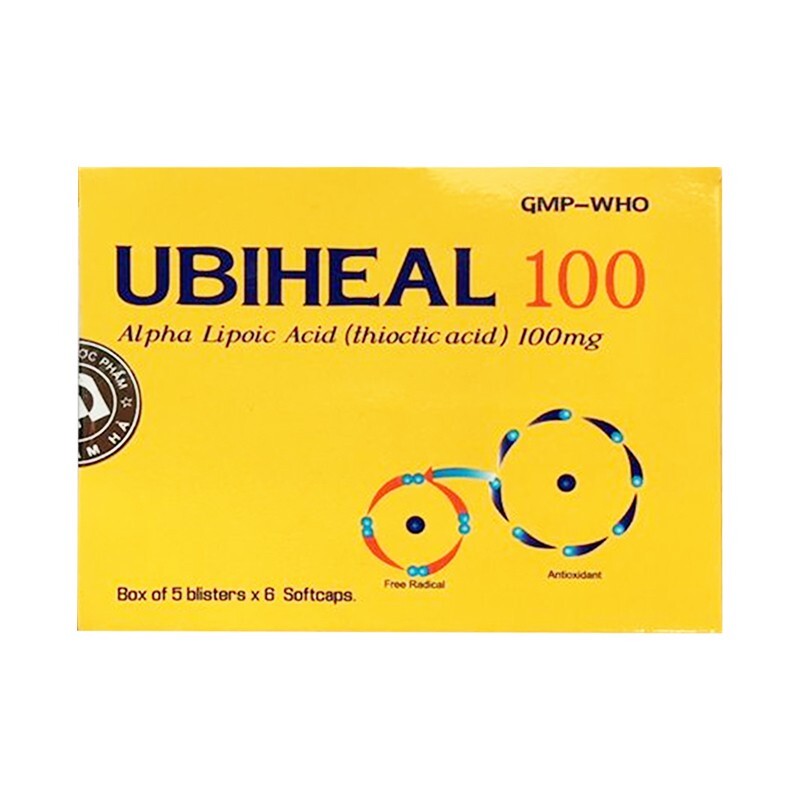 Ubiheal 100 Hộp 30 Viên - Hỗ Trợ Điều Trị Bệnh Gan