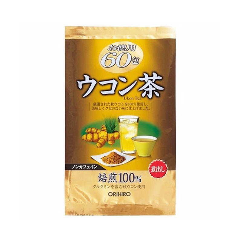 Trà Nghệ Ukon Tea Orihiro 60 Gói