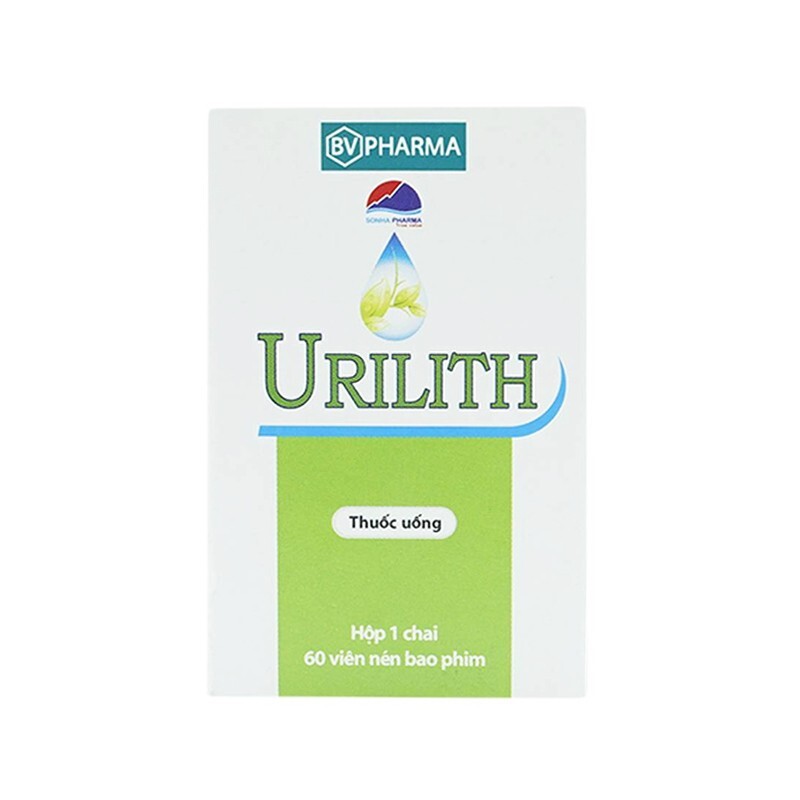 Urilith Bv Pharma Lọ 60 Viên - Điều Trị Sỏi Thận, Sỏi Mật