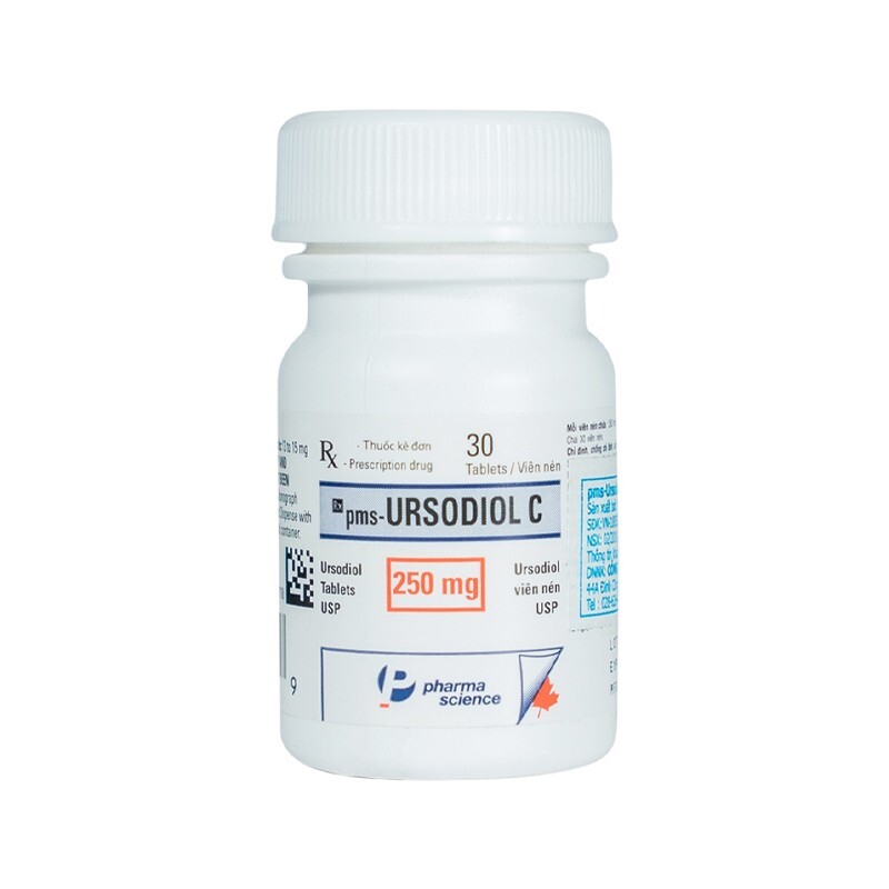 Ursodiol C 250mg Chai 30 Viên - Điều Trị Xơ Gan Ứ Mật